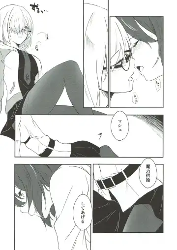 [Mimamui] Mash no Oyatsu Magical power supply with Mash Kyrielight Fhentai - Page 14