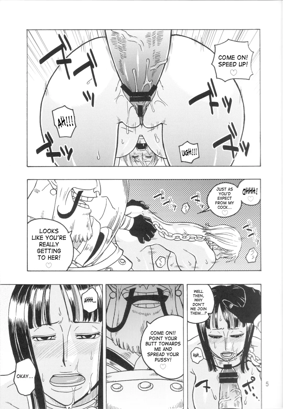 [Murata.] Nami no Koukai Nisshi EX NamiRobi 3 Fhentai - Page 6