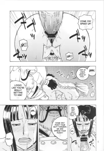 [Murata.] Nami no Koukai Nisshi EX NamiRobi 3 Fhentai - Page 6