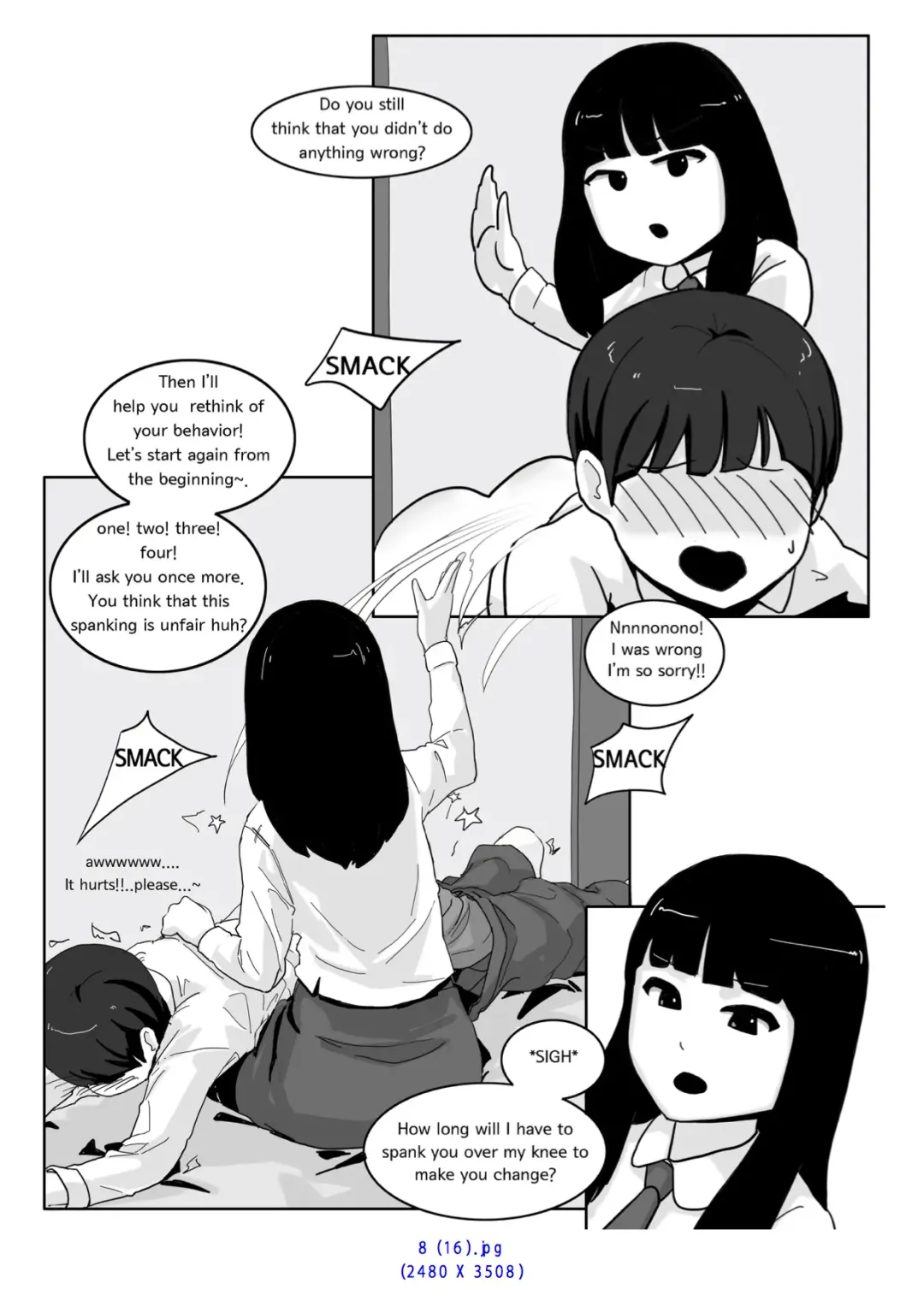 [Eingyeo] spanking - Oshiritataki Fhentai - Page 34