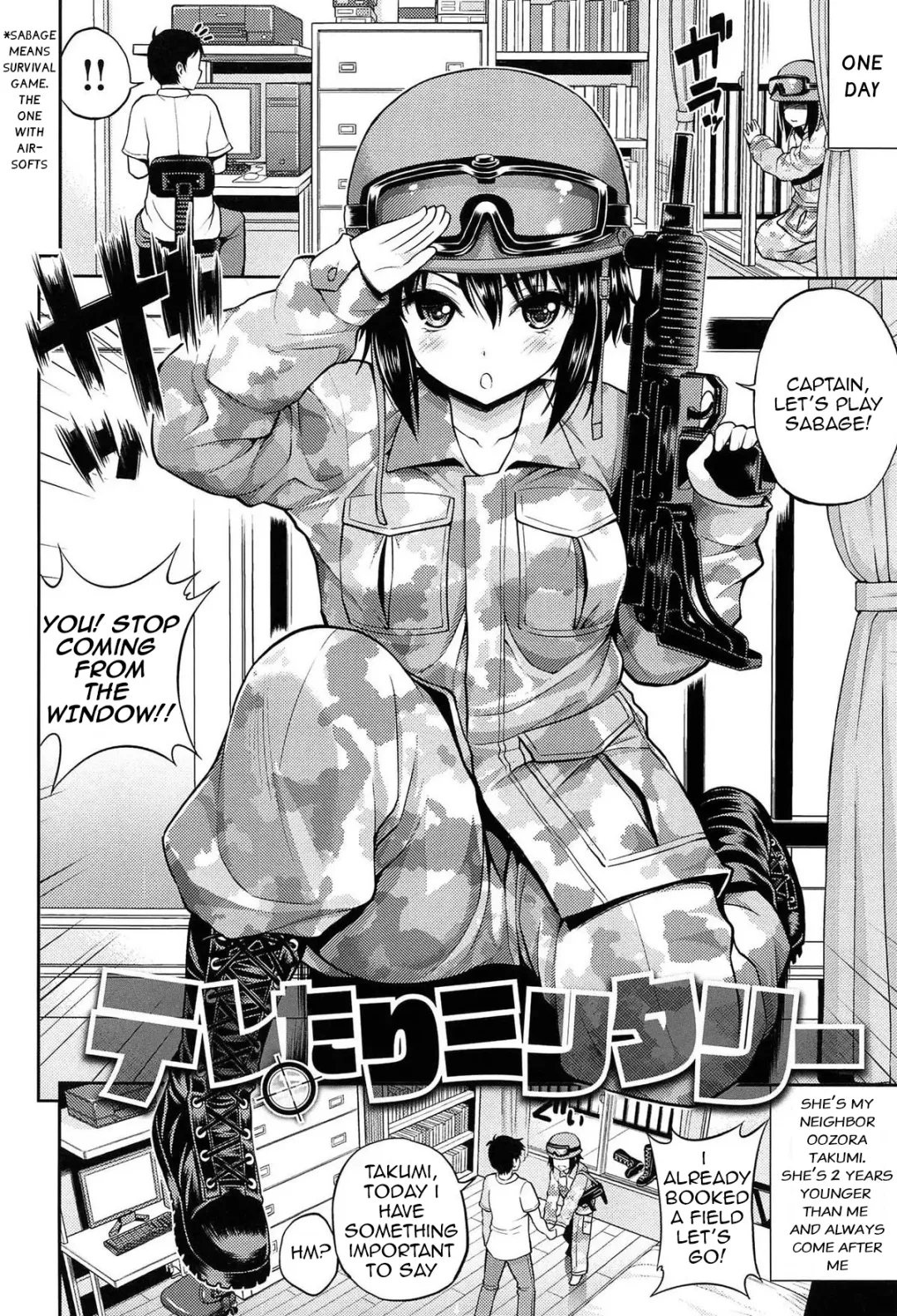 [Yahiro Pochi] Teletari Military Fhentai - Page 1