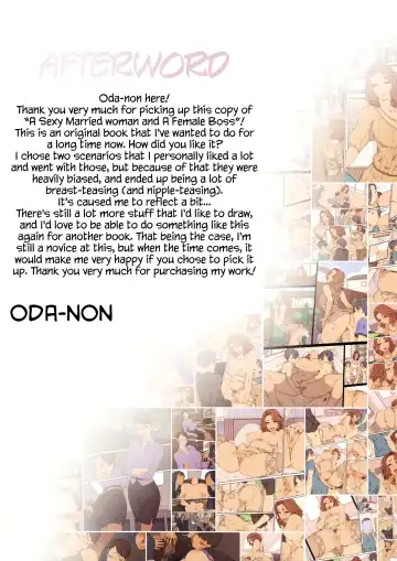 [Oda Non] H na Toshiue no Hitozuma Onna Joushi Bon | A Sexy Married Woman & A Female Boss Fhentai - Page 28