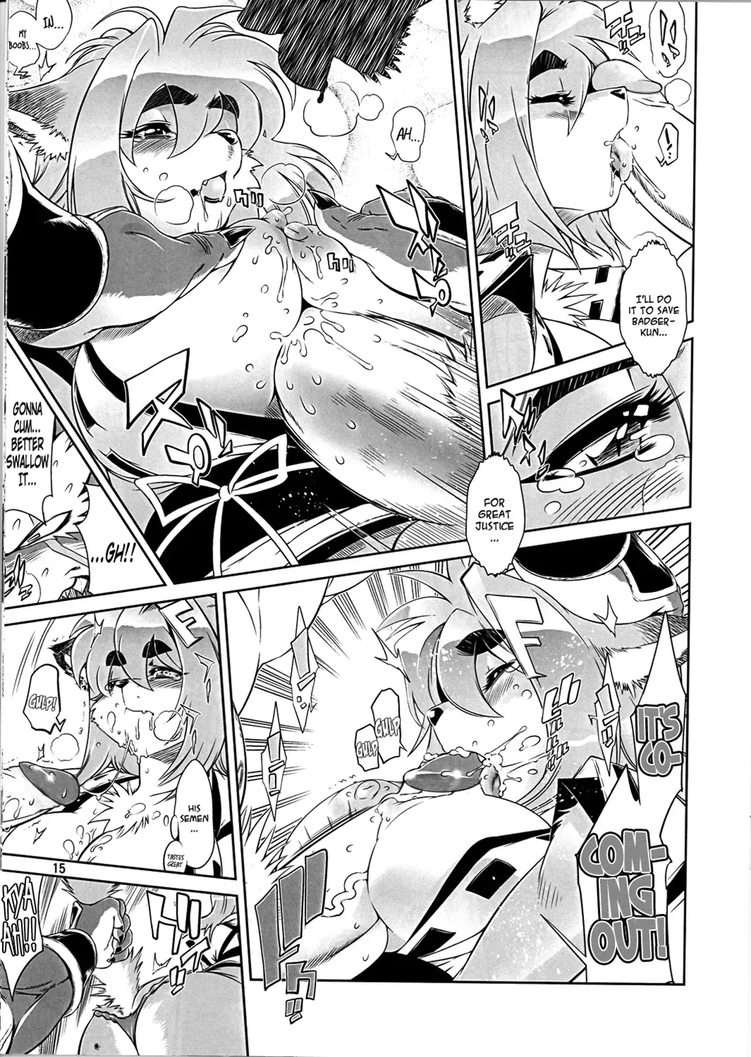 [Amakuchi] Mahou no Juujin Foxy Rena 1 (decensored) Fhentai - Page 15