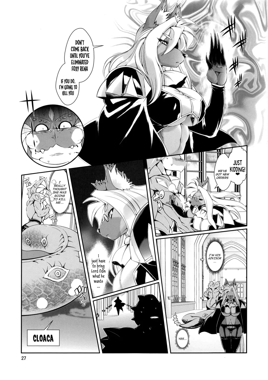 [Amakuchi] Mahou no Juujin Foxy Rena 5 (decensored) Fhentai - Page 28