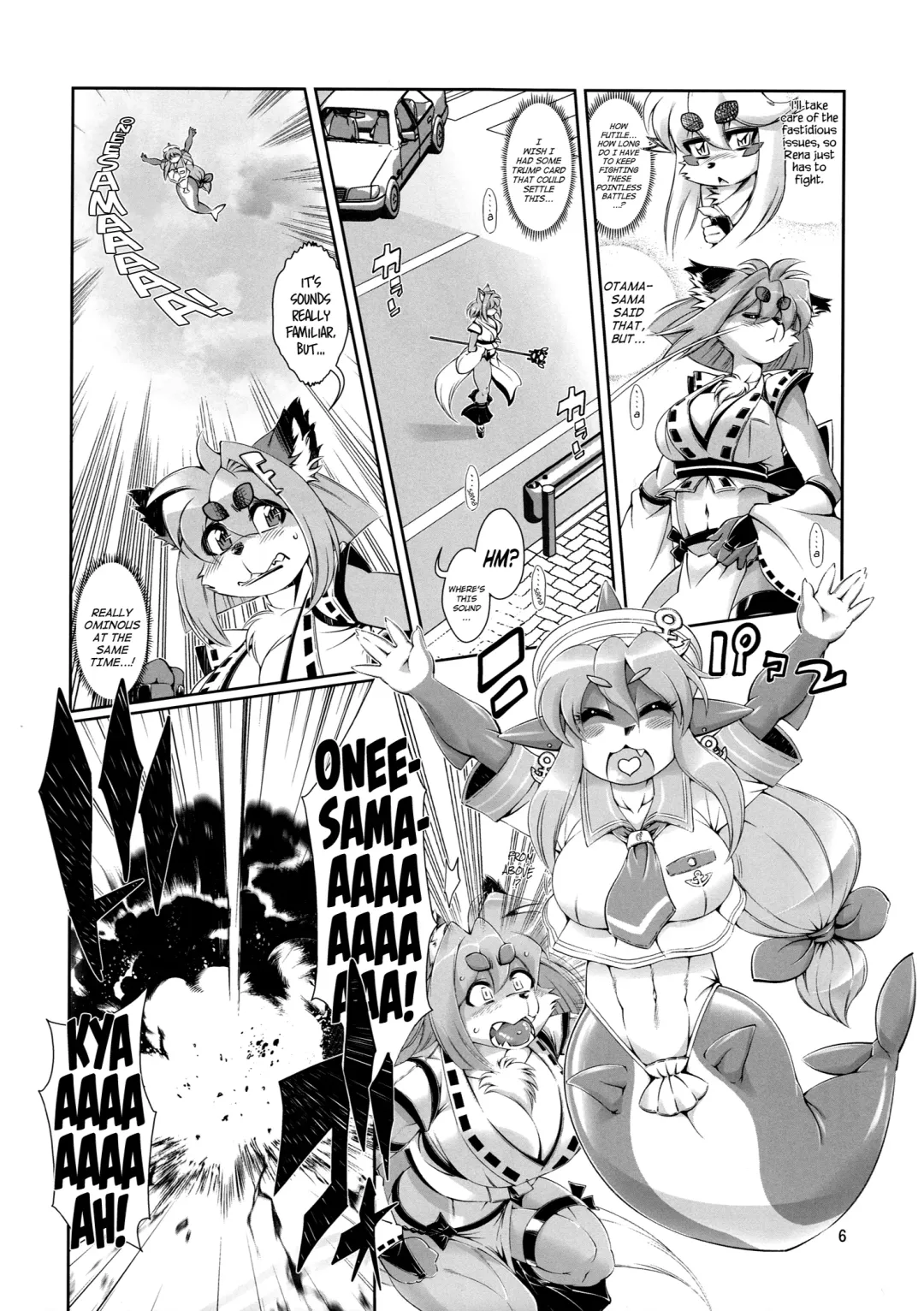 [Amakuchi] Mahou no Juujin Foxy Rena 5 (decensored) Fhentai - Page 7