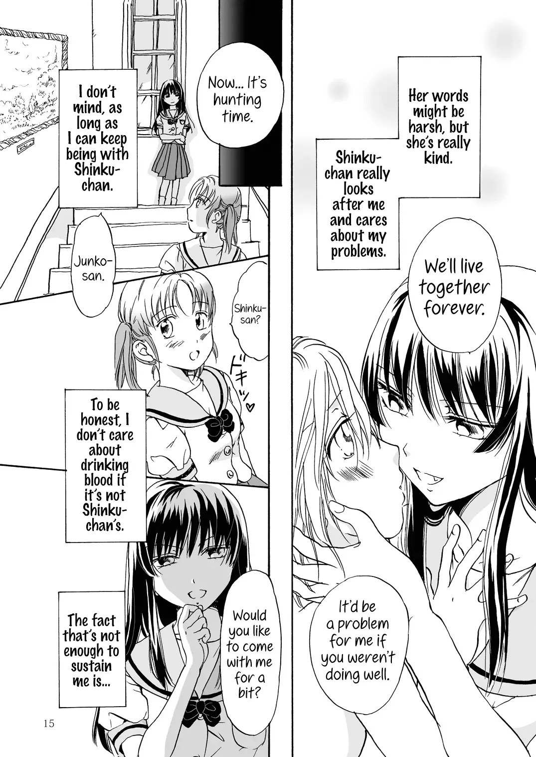 [Mira] Kiss Me! Vampire Girls Fhentai - Page 15