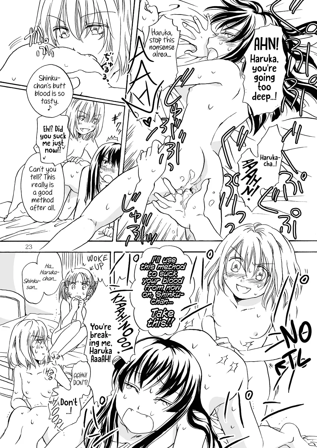 [Mira] Kiss Me! Vampire Girls Fhentai - Page 23