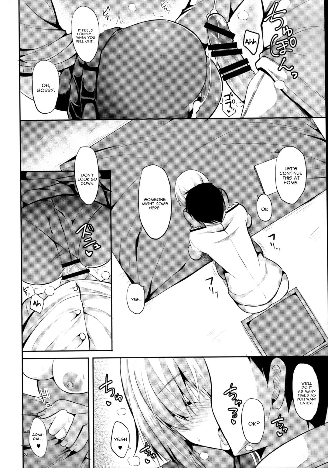 [Takeyuu] Hamakaze to H na Shiseikatsu Fhentai - Page 24