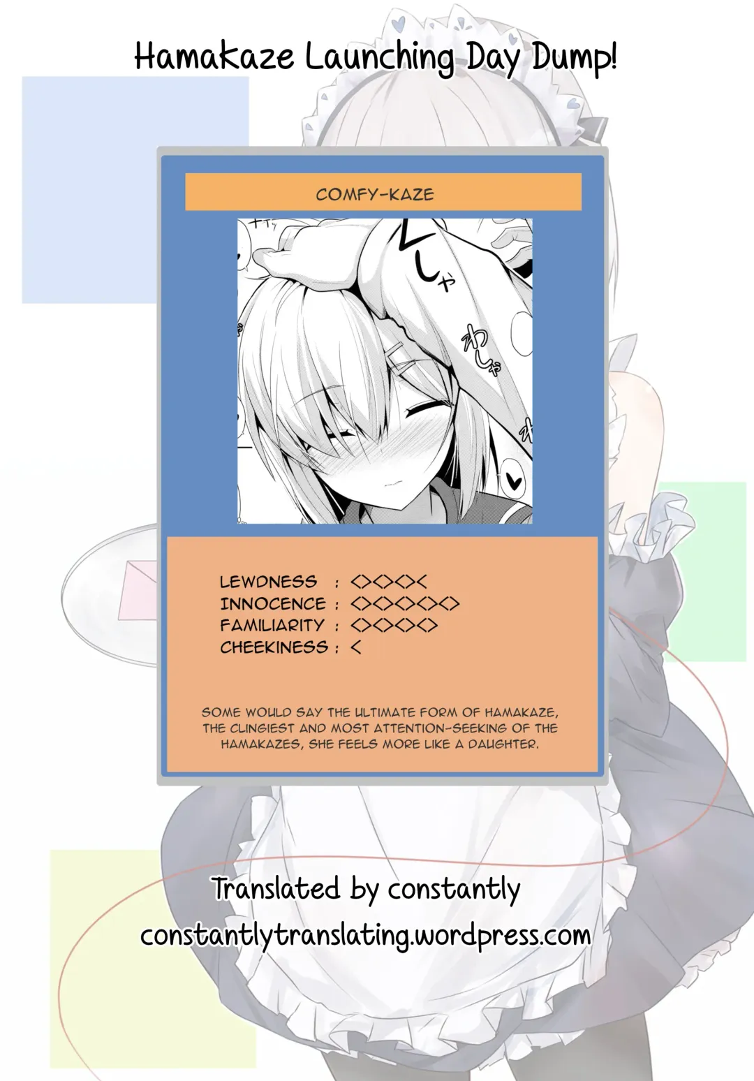 [Takeyuu] Hamakaze to H na Shiseikatsu Fhentai - Page 36