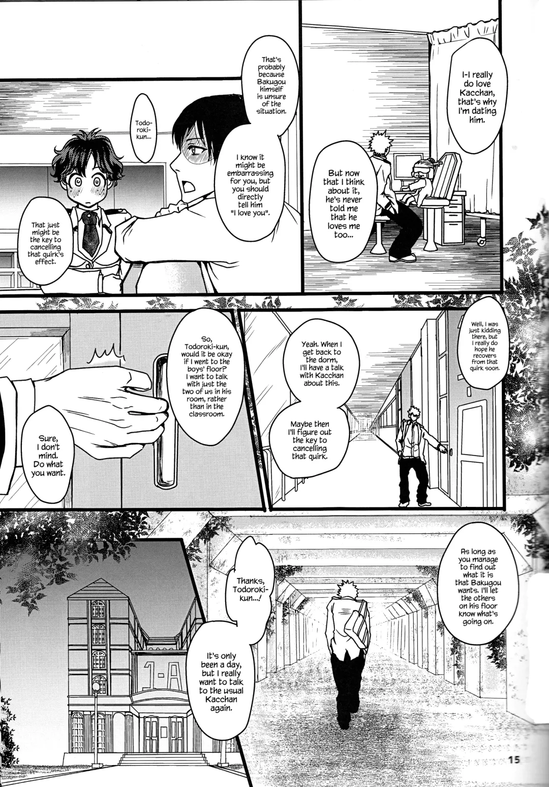 [Morihisa Iku] Super Darling Bakugou Katsuki Fhentai - Page 16