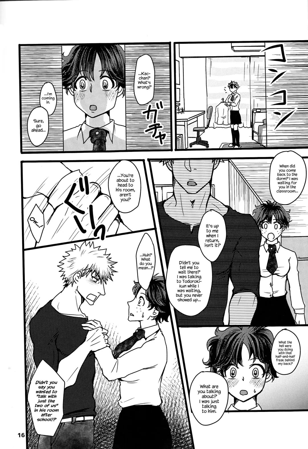 [Morihisa Iku] Super Darling Bakugou Katsuki Fhentai - Page 17