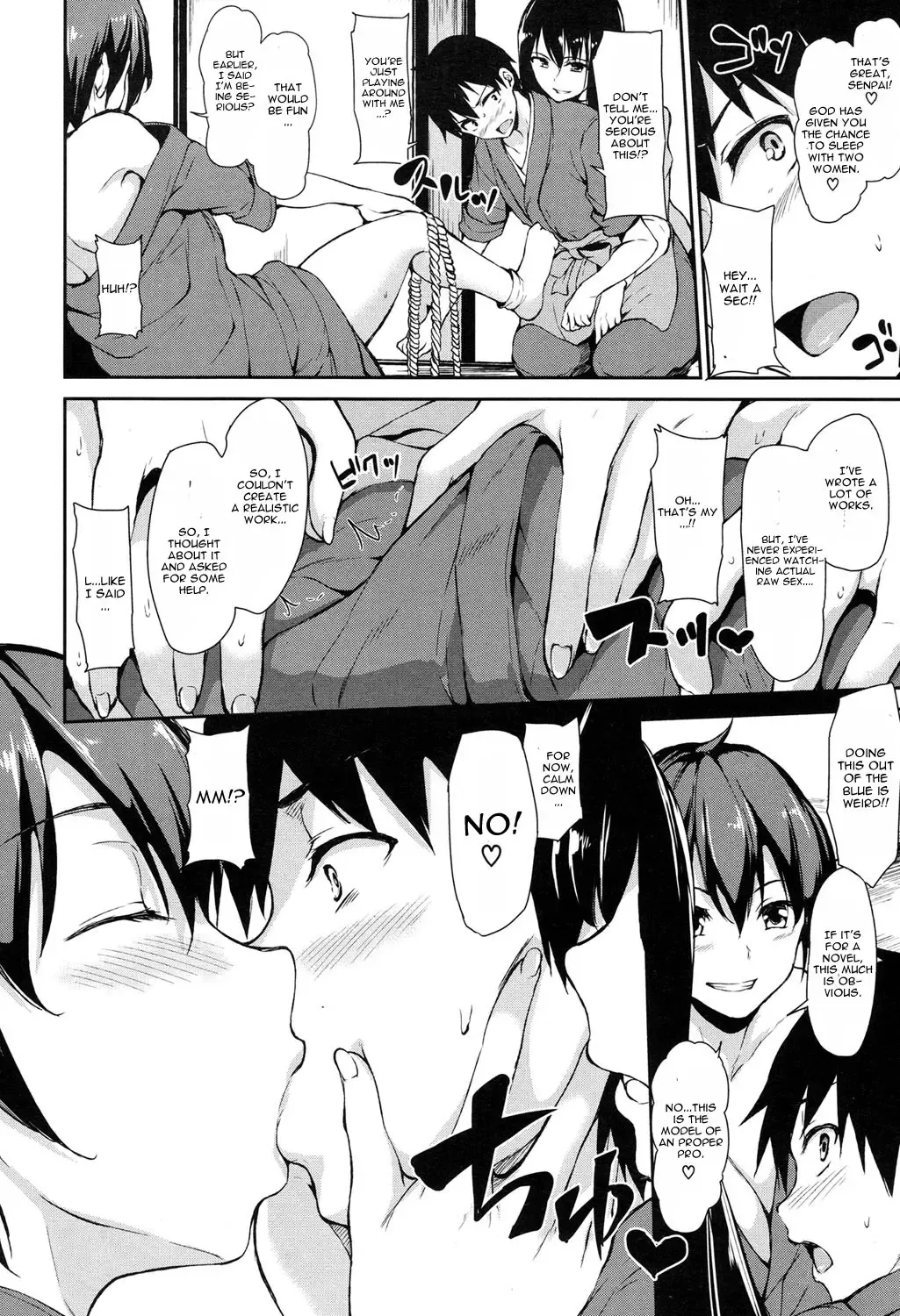 [Tachibana Omina] Yukemuri Harem Monogatari Ch. 1 Fhentai - Page 14