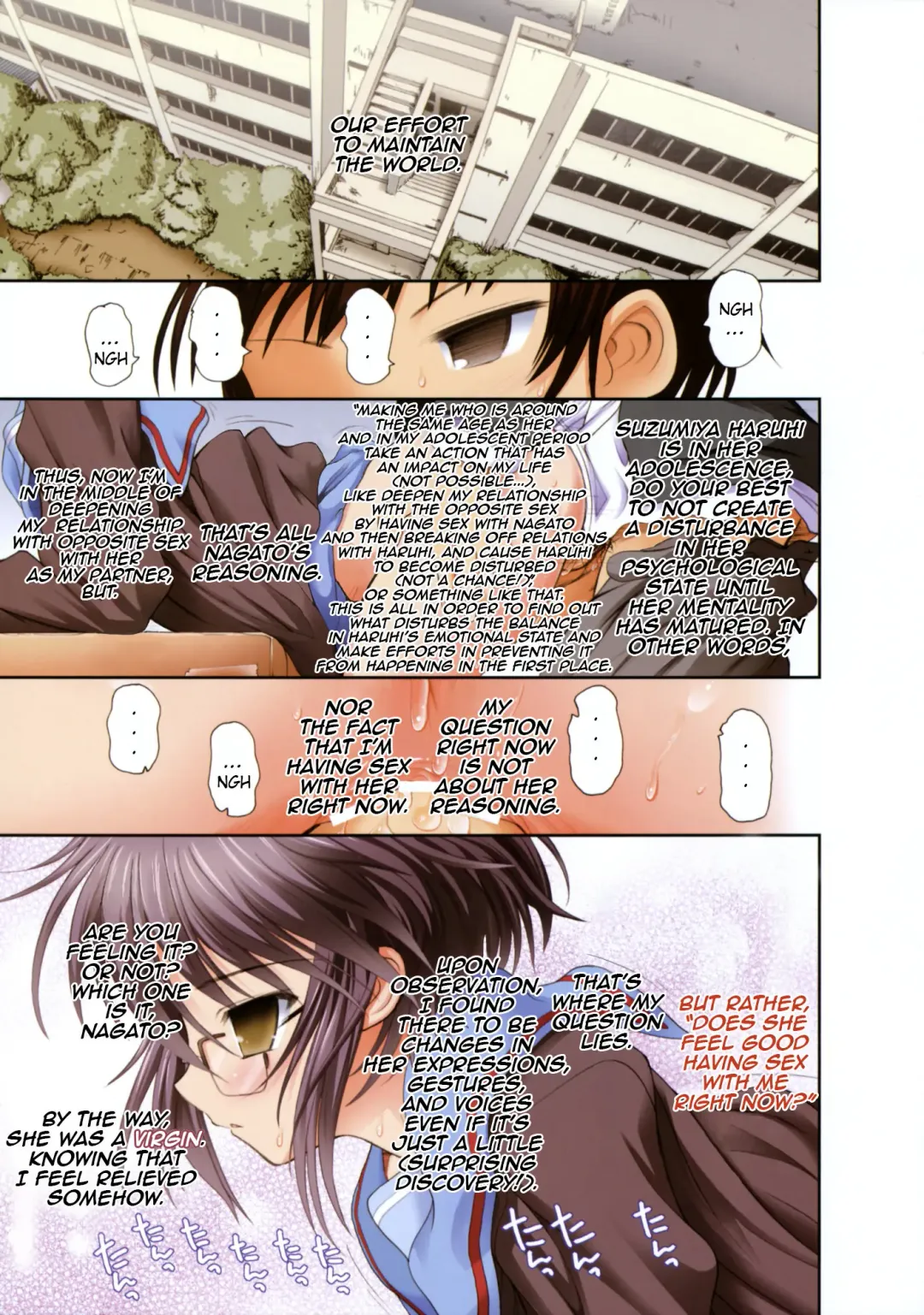 [Raidon] Nagato Yuki no Full Color bon Fhentai - Page 12