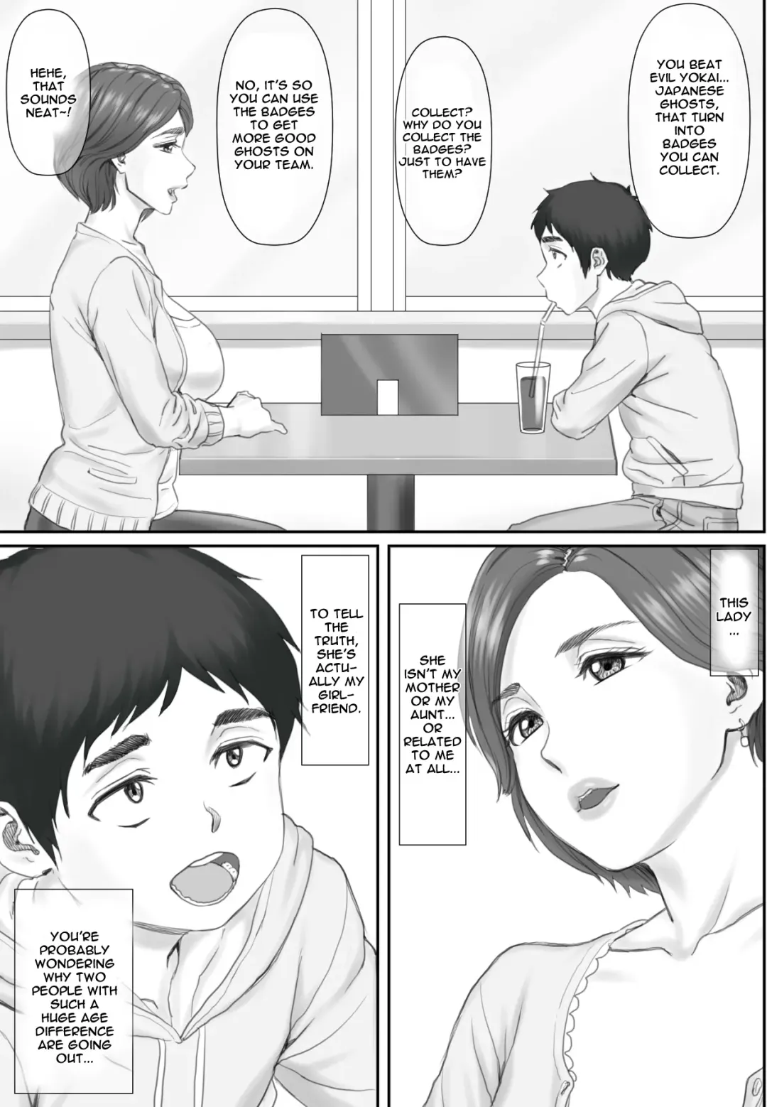 Boku no Kanojo wa 40-sai no Hitozuma de Mama no Tomodachi | My Girlfriend is my mom's friend - A 40 year old housewife Fhentai - Page 5