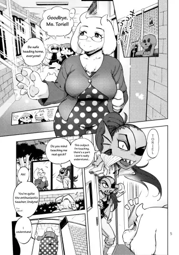 [Namboku] Oshiete TORIEL-sensei | Teach Me TORIEL-sensei Fhentai - Page 6