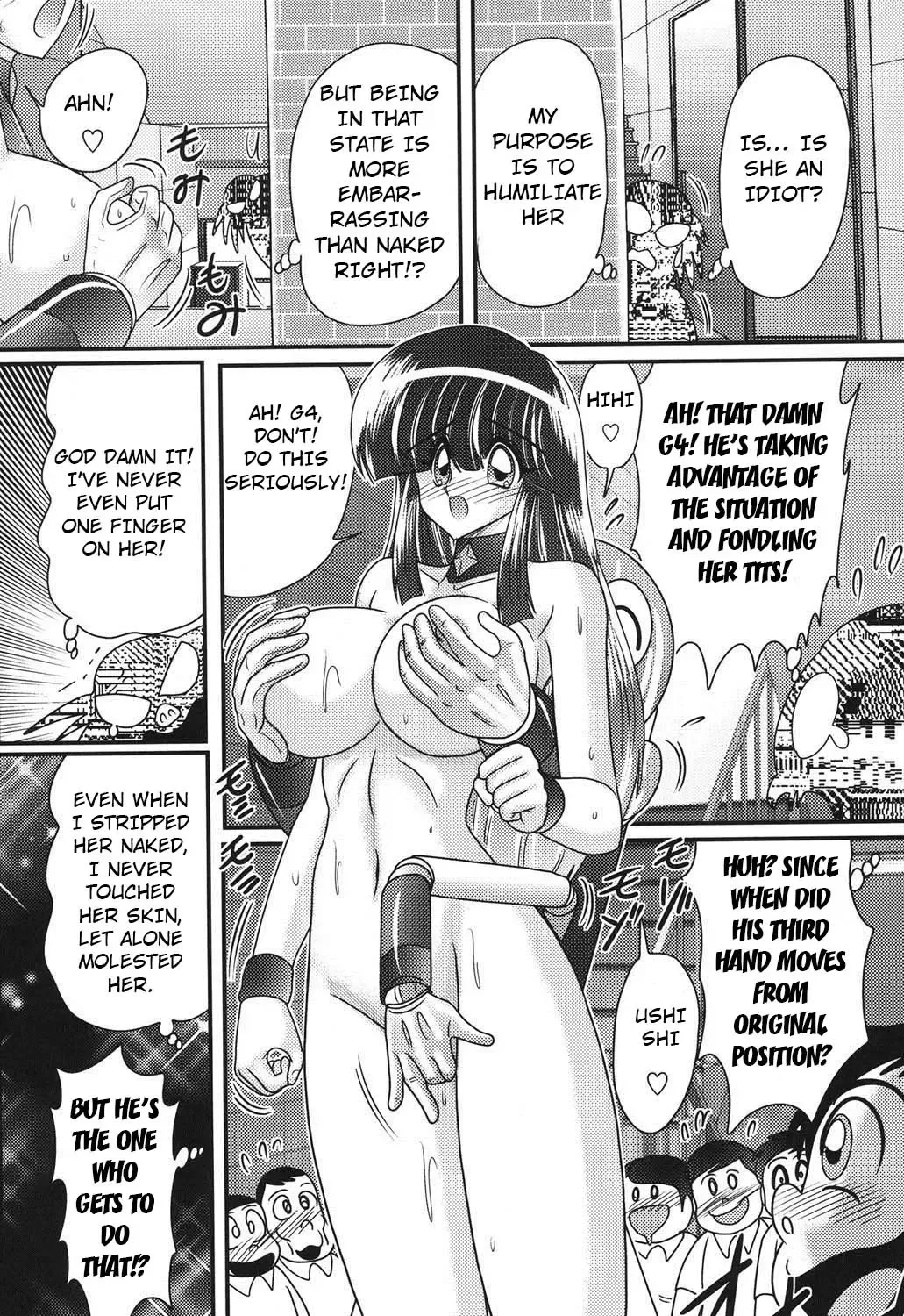 [Kamitou Masaki] Sailor Fuku ni Chiren Robo Yokubou Kairo | Sailor uniform girl and the perverted robot Ch. 4 Fhentai - Page 14