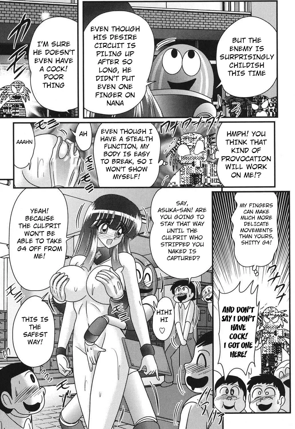 [Kamitou Masaki] Sailor Fuku ni Chiren Robo Yokubou Kairo | Sailor uniform girl and the perverted robot Ch. 4 Fhentai - Page 16