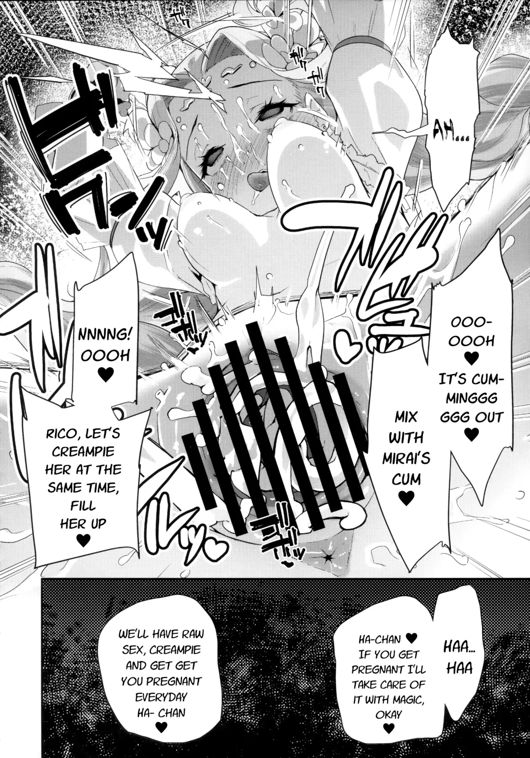 [Maeshima Ryou] Cure Up Ra Pa Pa! Ha-chan no Noumiso Kowarechae! Fhentai - Page 29