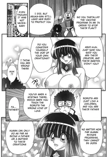 [Kamitou Masaki] Sailor Fuku ni Chiren Robo Yokubou Kairo | Sailor uniform girl and the perverted robot Ch. 5 Fhentai - Page 14