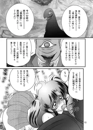 [Kamitou Masaki] Seirei Tokusou Fairy Saber W Kuro Kanjuu Fhentai - Page 14