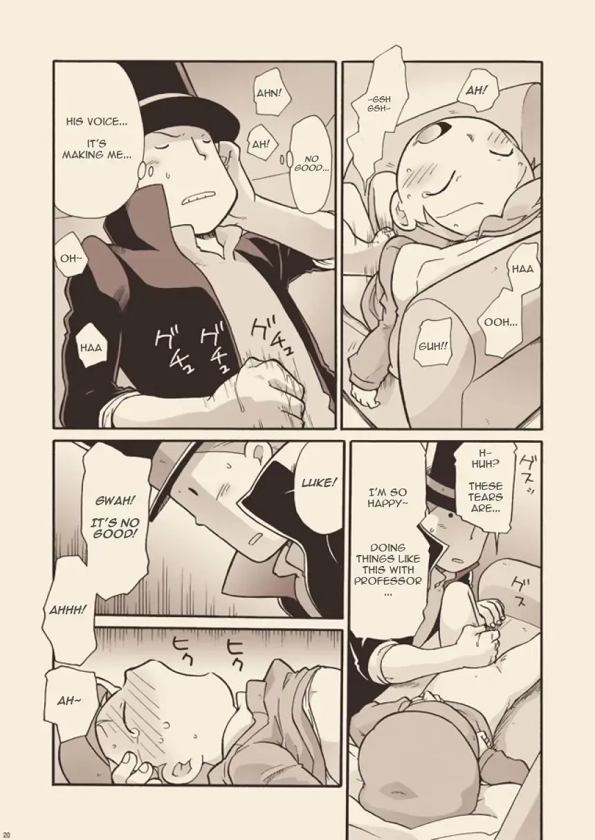 [Uchida Junta] Luke to Meisou suru Otona (Professor Layton) full version Fhentai - Page 20