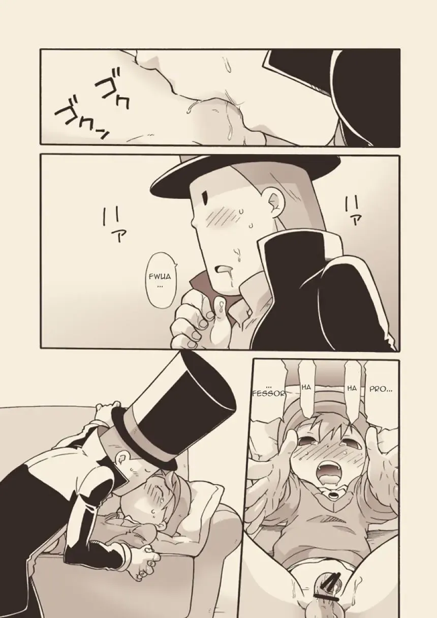 [Uchida Junta] Luke to Meisou suru Otona (Professor Layton) full version Fhentai - Page 22