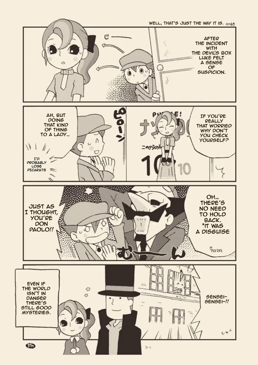 [Uchida Junta] Luke to Meisou suru Otona (Professor Layton) full version Fhentai - Page 52