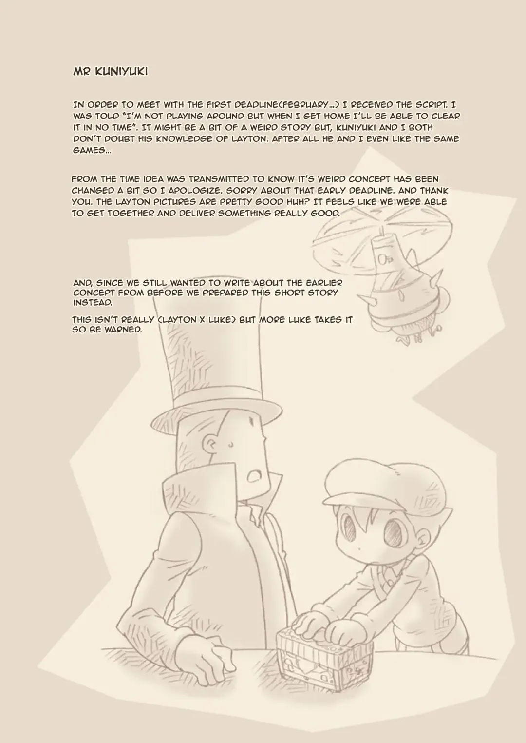 [Uchida Junta] Luke to Meisou suru Otona (Professor Layton) full version Fhentai - Page 53