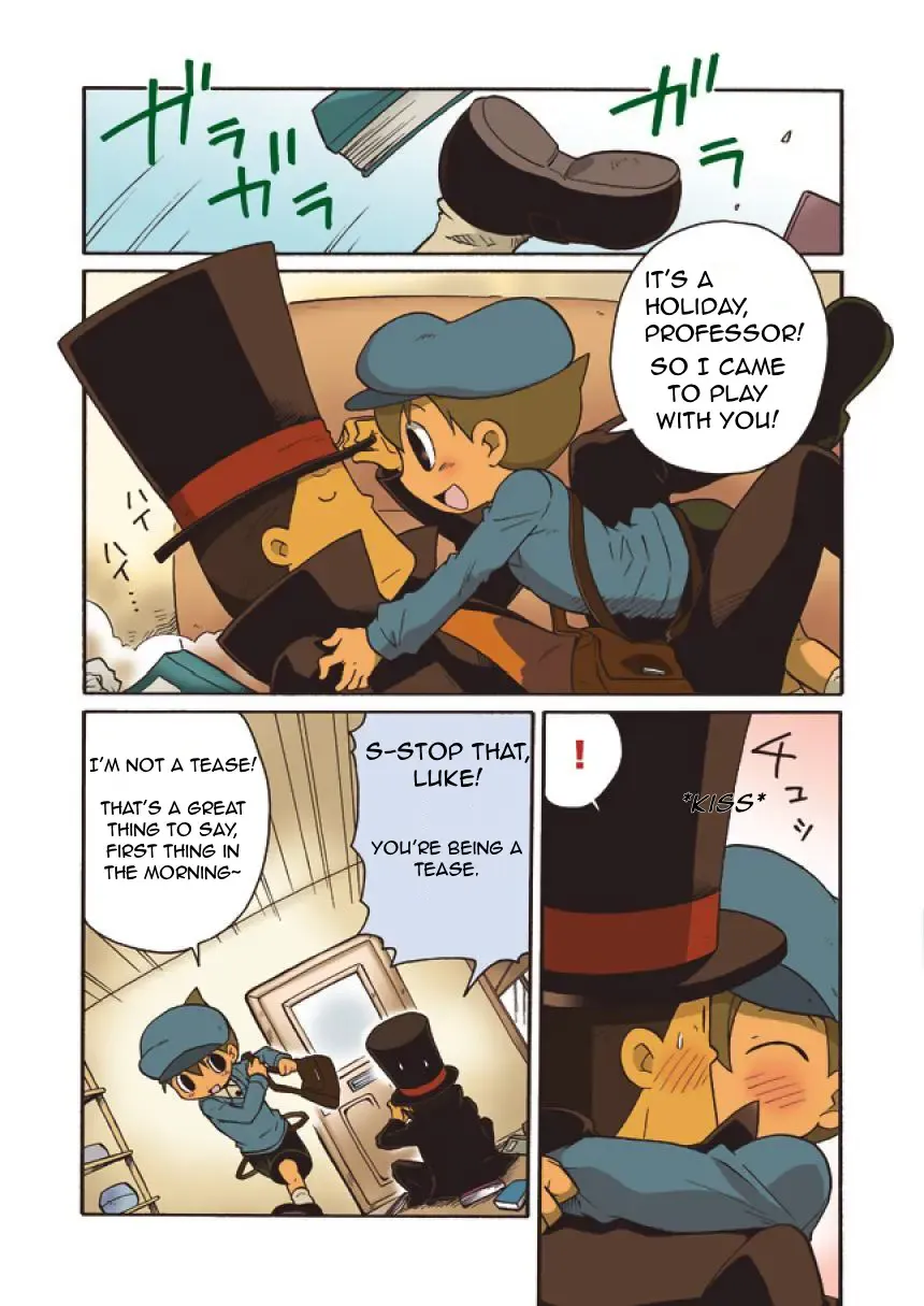 [Uchida Junta] Luke to Meisou suru Otona (Professor Layton) full version Fhentai - Page 6