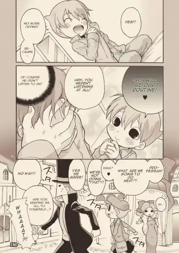 [Uchida Junta] Luke to Meisou suru Otona (Professor Layton) full version Fhentai - Page 50