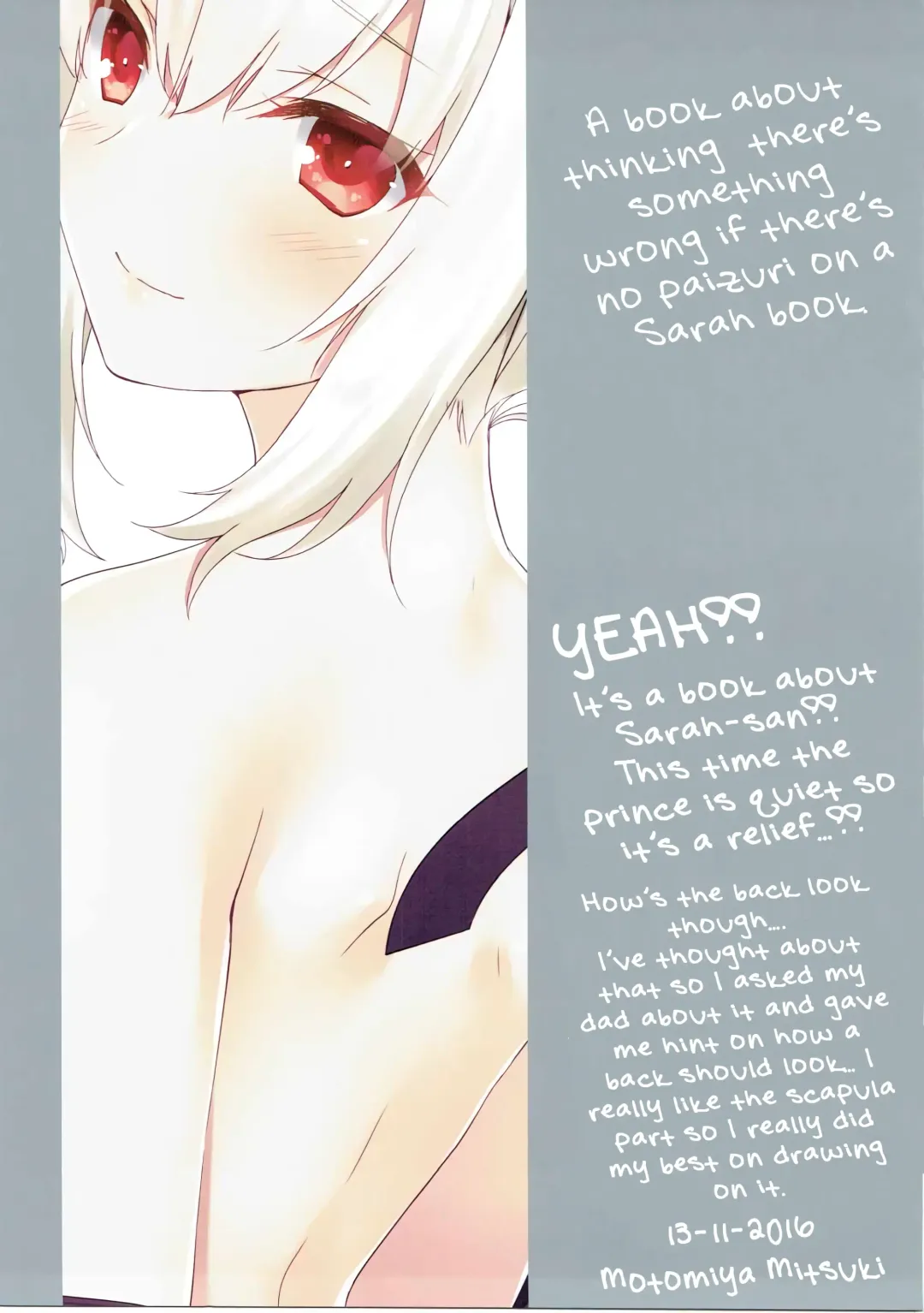 [Motomiya Mitsuki] Sarah-san wa Houshi ga Shitai Fhentai - Page 12