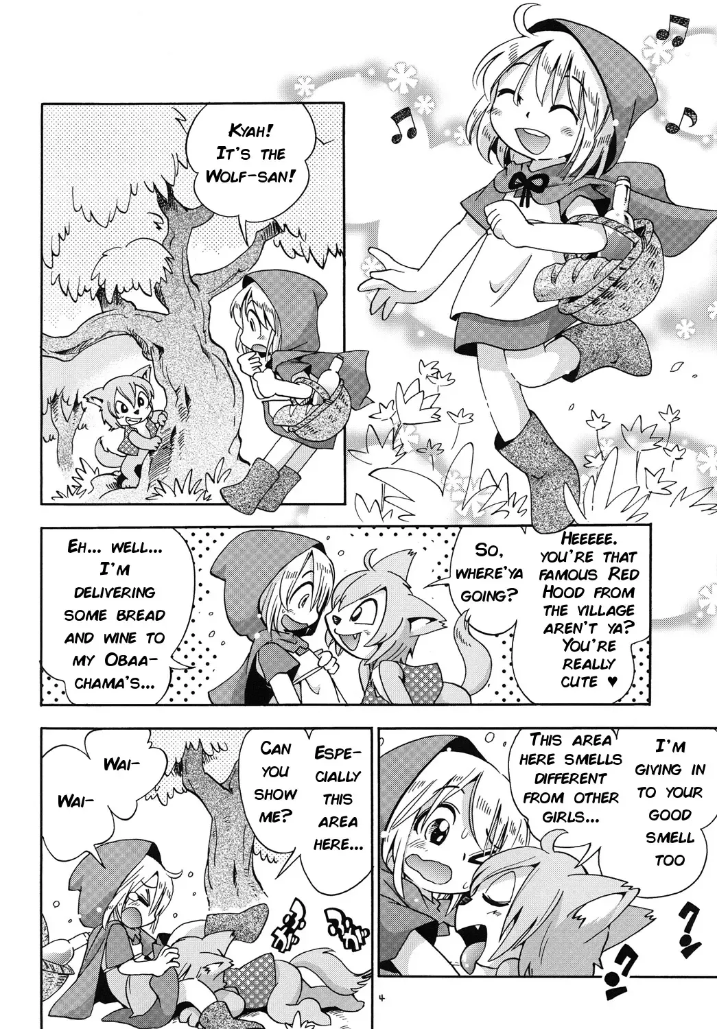 [Hoshino Fuuta] Akazukin Kyun | Little Red Riding Hood-kyun Fhentai - Page 3