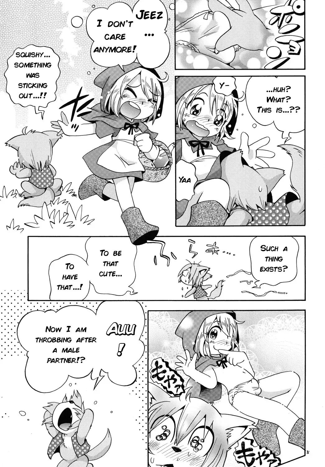 [Hoshino Fuuta] Akazukin Kyun | Little Red Riding Hood-kyun Fhentai - Page 4