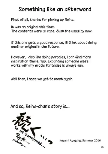 [Kugami Angning] Reina Fhentai - Page 25