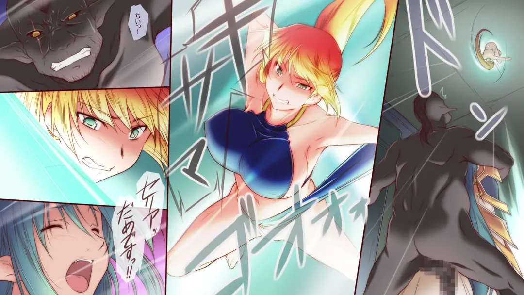 [Sendorikun] Onna Kishi wa Orc ni Ryoujoku Sareru II Fhentai - Page 22