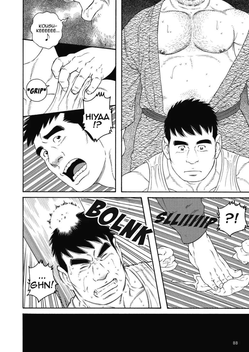 [Tagame Gengoroh] Jii-chan no Niku Ninjin Zenpen | Grandpa's Meaty Carrot Ch.1 Fhentai - Page 6