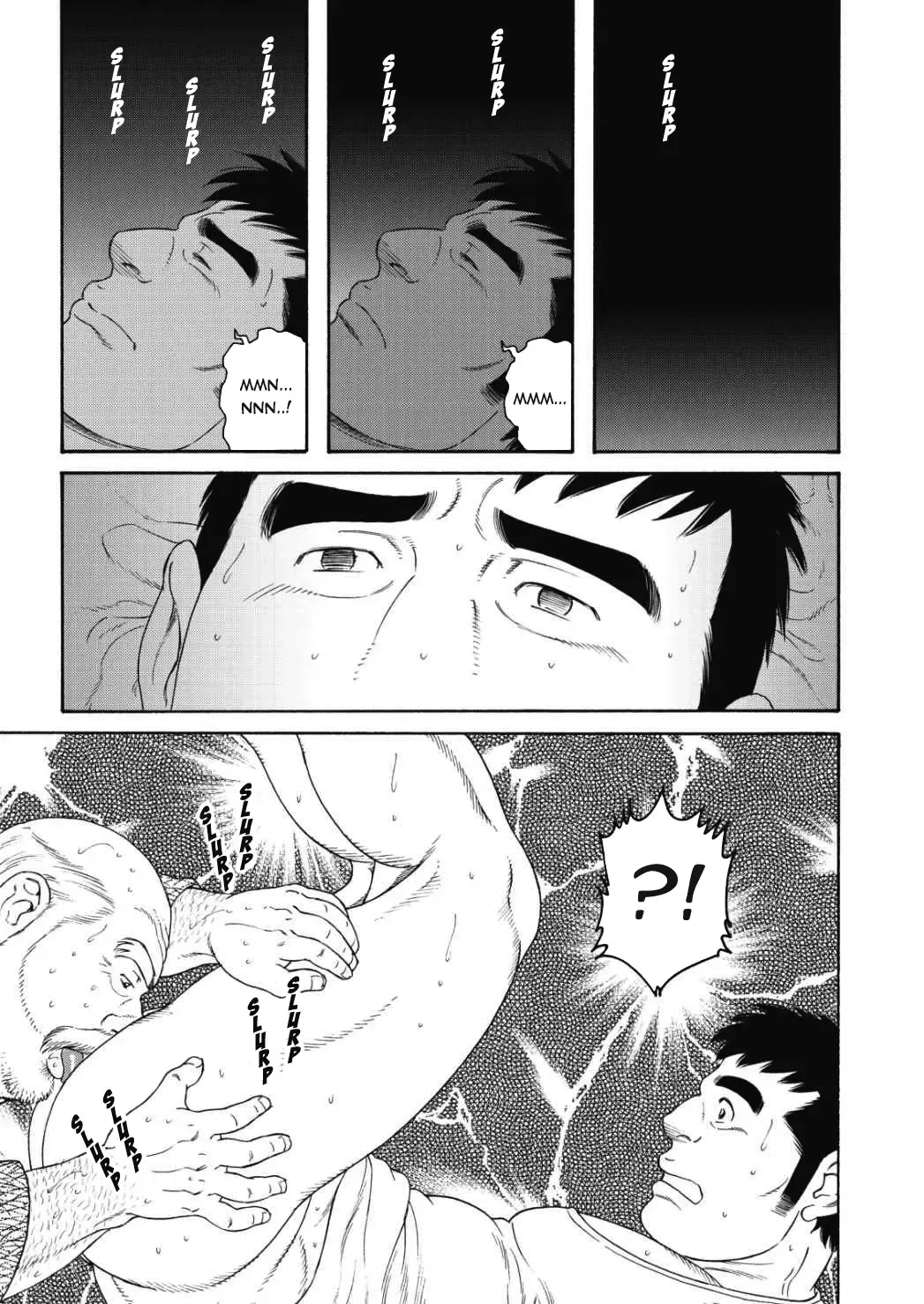 [Tagame Gengoroh] Jii-chan no Niku Ninjin Zenpen | Grandpa's Meaty Carrot Ch.1 Fhentai - Page 7