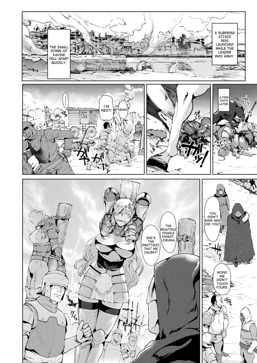 [Satou Souji] Shiro Bara no Kishi Loriana | White Rose Knight Loriana Fhentai - Page 2