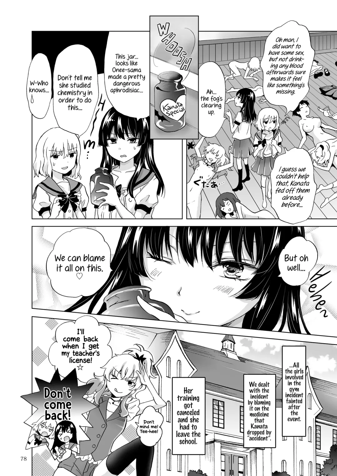[Mira] Kiss Me! Vampire Girls -Sisters Party- Fhentai - Page 78