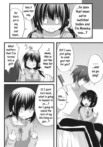 [Akane Souichi] Onii-chan to Exchange!! ~Bro-con na Imouto to Ani no Karada ga Irekawatte Shimatta Jian~ Fhentai - Page 10