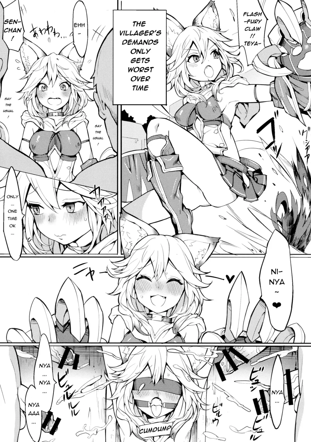 [Henrybird] Sen-chan! Nyan to Itte!! | Say Nyaa for me! Fhentai - Page 11
