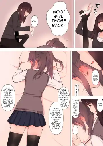 [Calipur] Kareshi Mochi Otokonoko ga Warui Onee-san ni Zenritsusen-zeme Sarete Otosarechau Hanashi Fhentai - Page 15