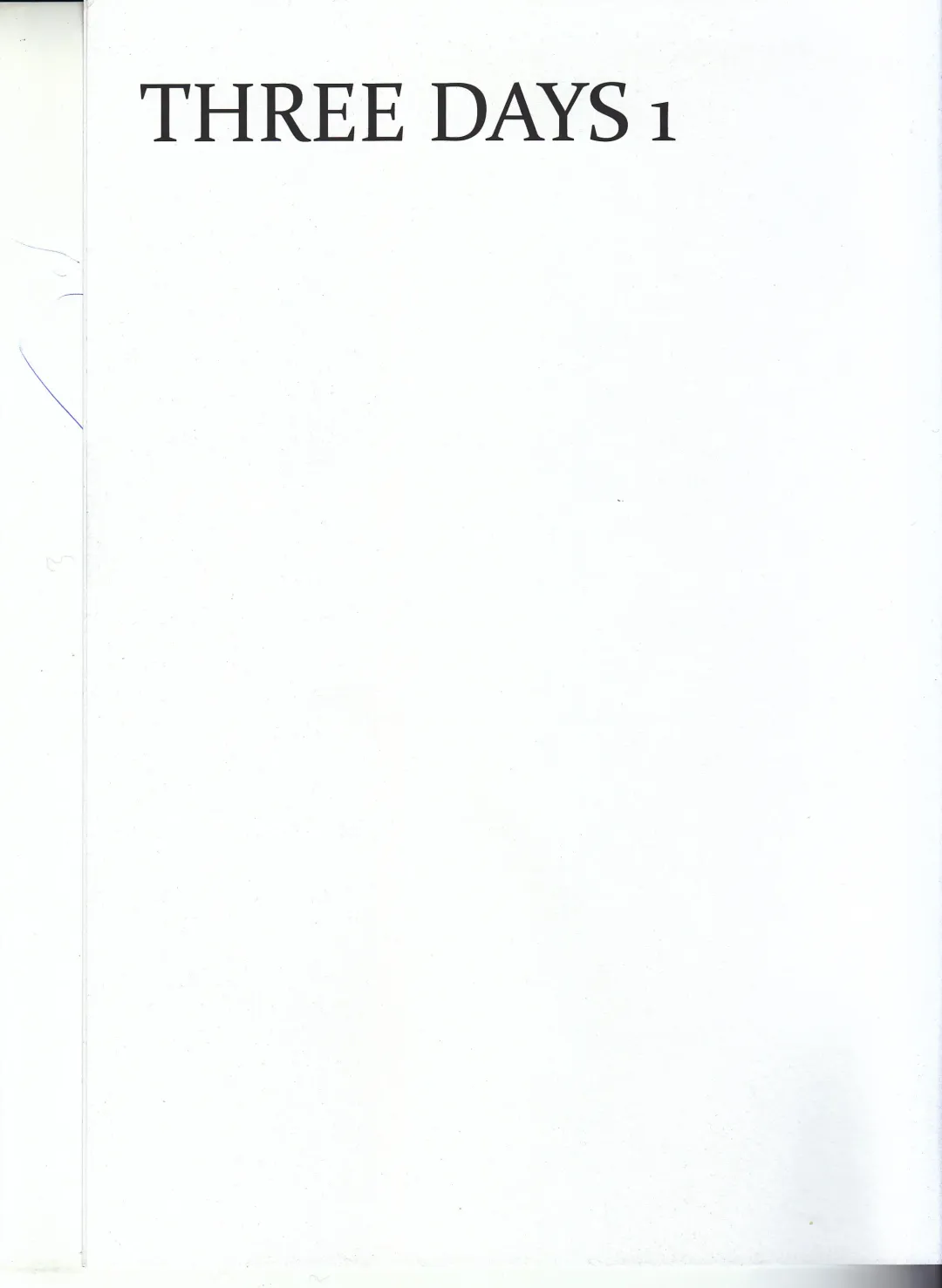 [To] THREE DAYS 1 Fhentai - Page 3