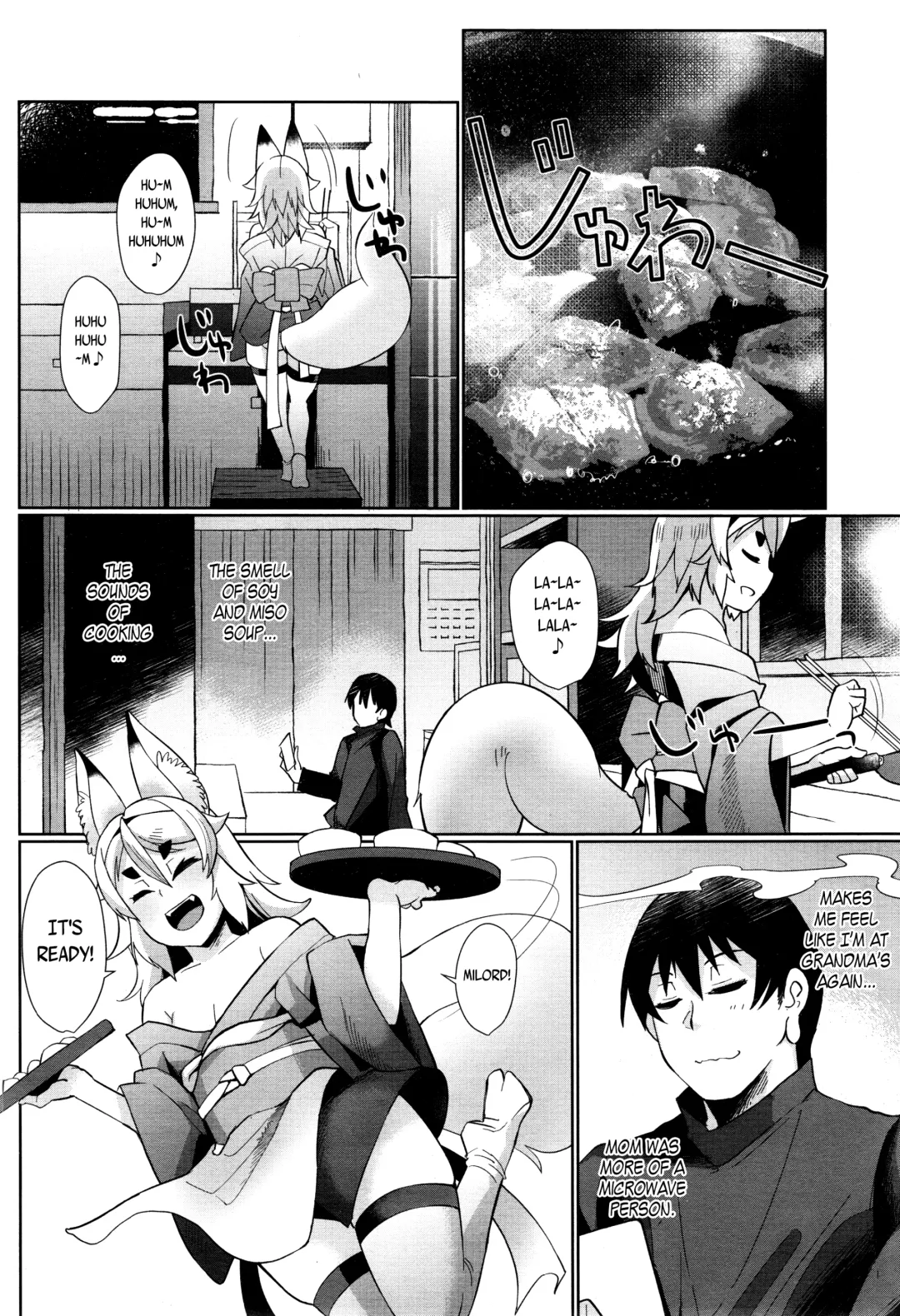 [Yumano Yuuki] Oshikake Kitsune Yome | The Uninvited Fox Wife Fhentai - Page 4