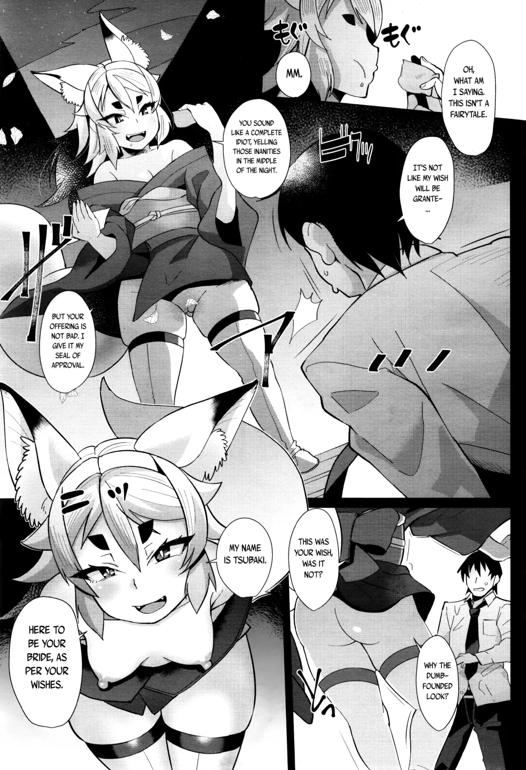 [Yumano Yuuki] Oshikake Kitsune Yome | The Uninvited Fox Wife Fhentai - Page 7