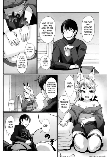 [Yumano Yuuki] Oshikake Kitsune Yome | The Uninvited Fox Wife Fhentai - Page 8