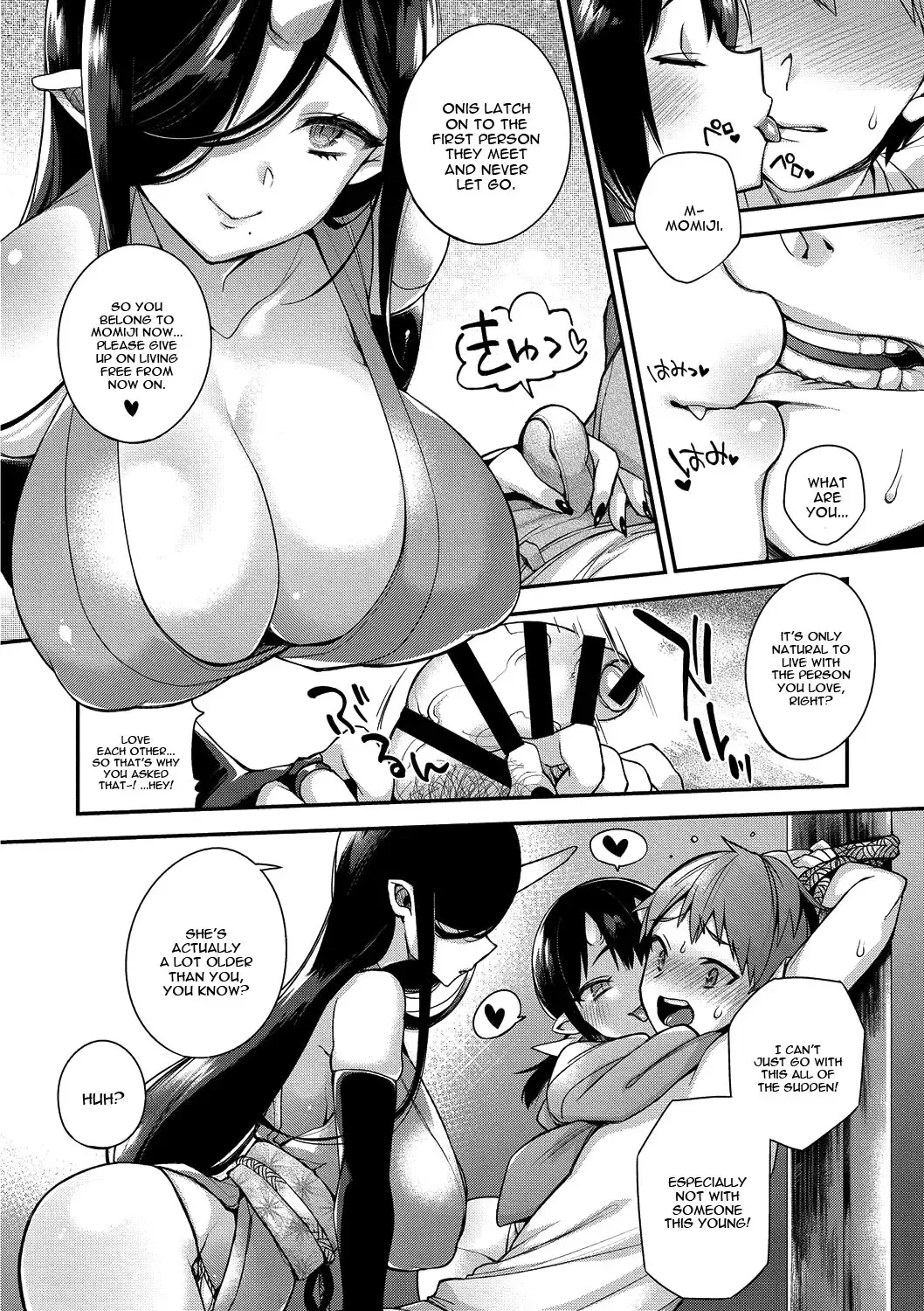 [Shindou] Oni no Oyako wa Hito no Osu to Kozukuri ga Shitai ~Musume Hen~ Fhentai - Page 10