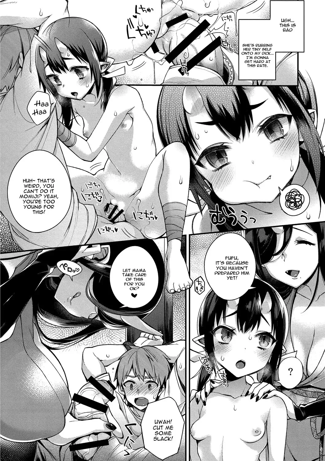 [Shindou] Oni no Oyako wa Hito no Osu to Kozukuri ga Shitai ~Musume Hen~ Fhentai - Page 12