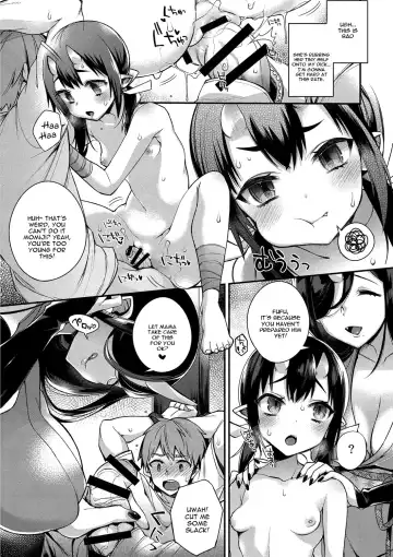[Shindou] Oni no Oyako wa Hito no Osu to Kozukuri ga Shitai ~Musume Hen~ Fhentai - Page 12