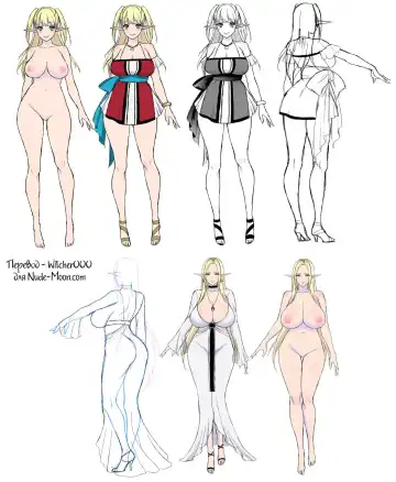 [Usagi Nagomu] Kaihana - Ochita Elf Tsuma Fhentai - Page 39